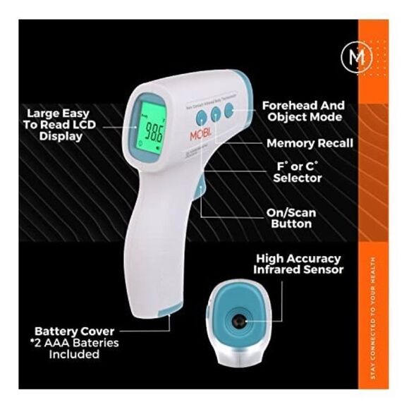MOBI - Baby Non-Contact Forehead Digital Thermometer - Picture 8 of 8